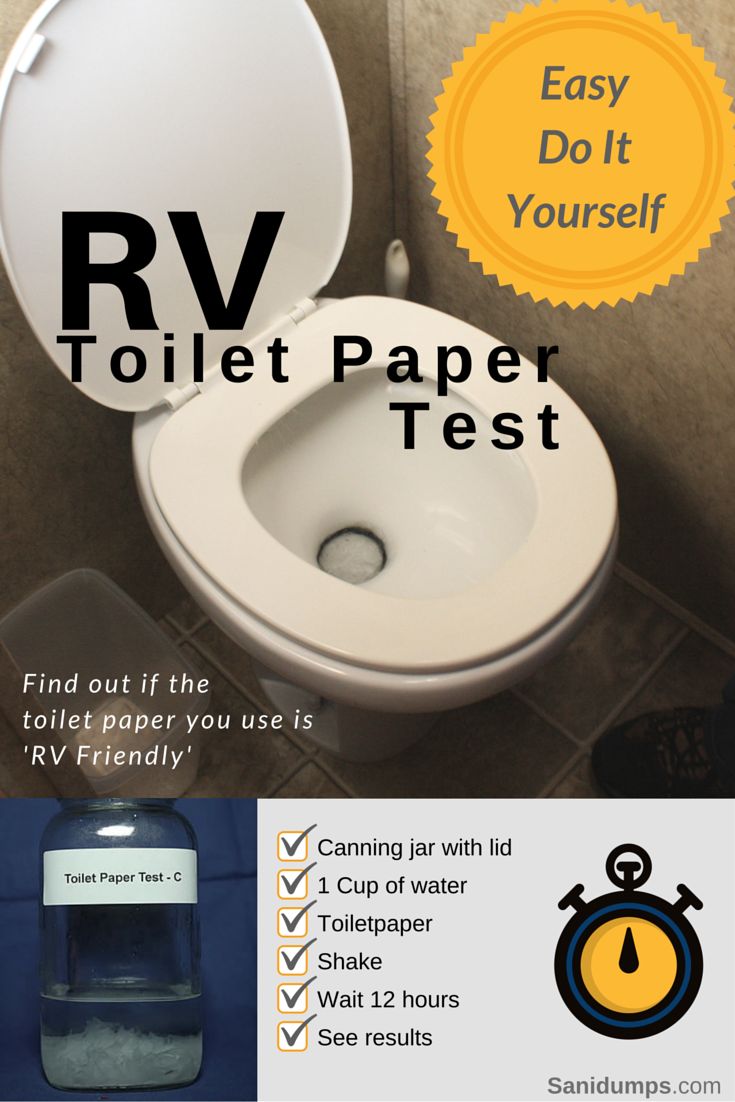 toilet paper test